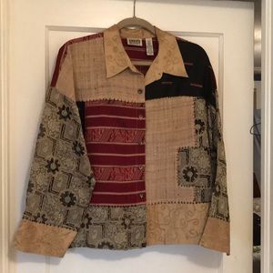 Chico’s button up and 2 tank tops, 3